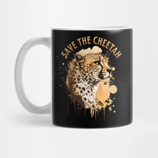 Save the Cheetah Mug